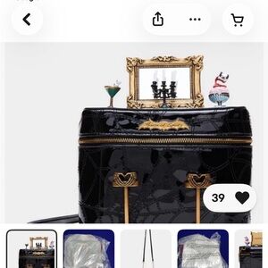 Betsey Johnson “house of spirits” bar crossbody RARE